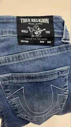 True Religion ホワイトデニムパンツ swag IO着用 - メルカリ