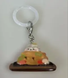 鉄板焼き アザラシ チャーム キーホルダー