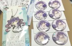 ホロライブ　常闇トワ　一番くじ　缶バッジ ラバーチャーム セット