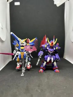 元祖SDガンダム 2体セット ヘビメタガンダム スパークガンダム レトロ