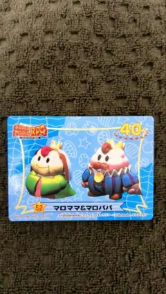 スーパーマリオRPG カード マロママ＆マロパパ