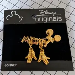 ミッキー　ピンバッチ Disneyoriginals　グローブ　ディズニー
