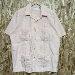 Guayabera キューバシャツ オープンカラーシャツ 80s 90s