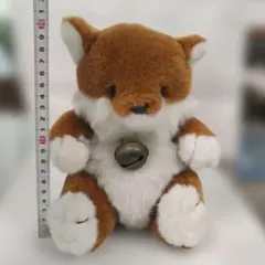 昭和レトロ 三英 ぬいぐるみ きつね 2匹 当時物 - メルカリ