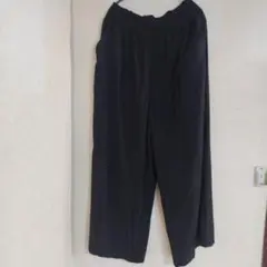 クラシカルエルフ ブラック ワイドパンツ XL-XXL ゆったり シャカシャカ