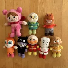 アンパンマン　ぬいぐるみ　8体セット