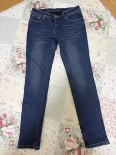 ★ダークブルースキニーデニム LLサイズ