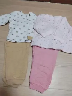 ユニクロパジャマ100　2点セット