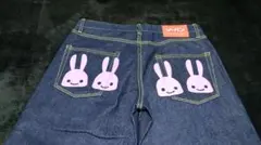 CUNE デニム サイズ32 美品 4連ピンク スレキジーンズのサムネイル