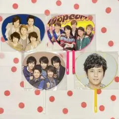 まとめ売り【未開封】嵐 コンサートグッズ ミニうちわ ５本 セット