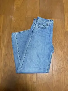 UNIQLO ワイドストレートジーンズ デニムパンツ