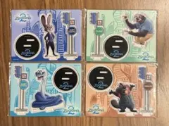 ズートピア2 ハッピーくじ アクリルスタンド 4種セット