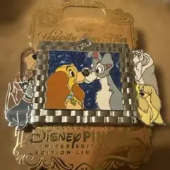 海外 Disney わんわん物語 ピンバッジ 25周年 Disney ディズニー ピンバッジ わんわん物語 25周年 - メルカリ