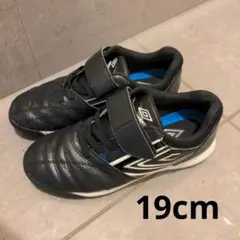 Umbro ブラック スパイクシューズ サッカーシューズ 19cm アンブロ