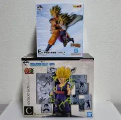 一番くじ ドラゴンボール E賞 親子かめはめ波＆40th C賞 孫御飯 - メルカリ