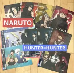 一番くじ NARUTO、HUNTER×HUNTER ポスターボード 11枚セット