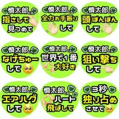 慎太郎 森本 ファンサ カンペ うちわ文字 名前うちわ 0309