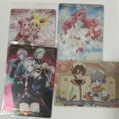 プリキュア ウエハース グミカ カード 4枚セット
