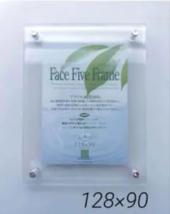 【美品】APJ フェイスファイブフレーム アクリル 128×90 サービスL判