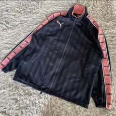 【大人気】PUMAプーマ　トラックジャケットジャージ　プージャ　ピンク×ネイビー