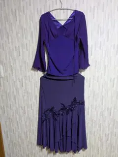 『社交ダンス トップス・スカートセット』