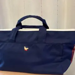 ファミリア　ネイビー マザーズバッグ 2ウェイバッグ
