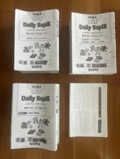 SAPIX 6年 平常＋夏期 国語 2026年受験（2025年度版） - メルカリ