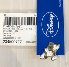 XLARGE Disney コラボバッジ