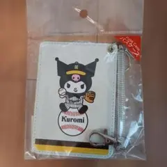 【新品】阪神タイガース サンリオ クロミちゃん コラボ パスケース