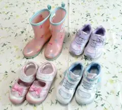 靴　まとめ売り　スニーカー　サンダル　レインブーツ　18.0 18.5　女の子