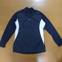 Mizuno アンダーシャツ ネイビー/ホワイト 160センチ
