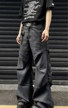 wide leg  カジュアルパンツ