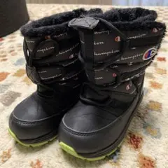 スノーブーツ　チャンピオン　黒　16