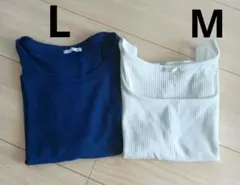 GU☆Tシャツ＆タンクトップ２枚セット
