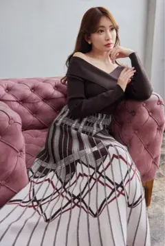2026年最新】plaid jacquard knit dress her lipの人気アイテム - メルカリ