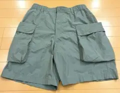 ユニクロ U パラシュートカーゴショーツ グレイ　M