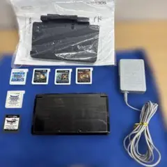 任天堂3DS 本体＋ソフト6本セット 充電器付き