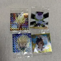 ドラゴンボール ウエハース シール4枚セット