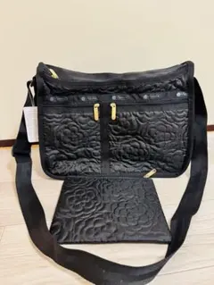 レスポートサック エッセンシャルショルダーバッグ　黒 LeSportsac レスポートサック ショルダーバッグ ESSENTIAL MINI SLING