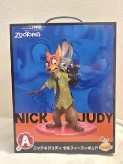 【新品未開封】 ズートピア HAPPYくじ A賞 ニック&ジュディ フィギュア
