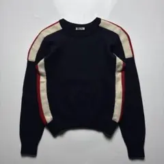 miu miu archive side line knit sweaterのサムネイル