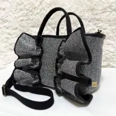 美品 Rapture ラプチャー MINI ミニ ネイプルズ ラッフルトートのサムネイル