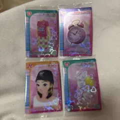 【袋入り】ラブベリウエハース　カード4枚