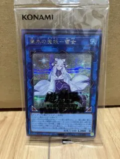 遊戯王⭐️垂氷の魔妖-雪女⭐️シークレット⭐️未開封⭐️パック付き