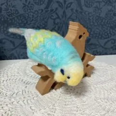 20☆セキセイインコ☆スパングルブルー☆実物大 - メルカリ