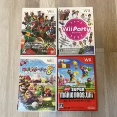 24時間発送！ wii 人気ソフト4本セットまとめ売り