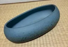 小判形水盤　楕円形　花器　嵯峨御流　池坊のサムネイル