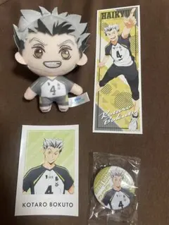 ハイキュー 木兎光太郎 コスモワールド ホログラム缶バッジ - メルカリ