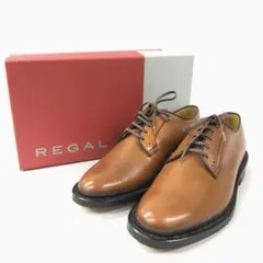美品 REGAL リーガル グレインレザー レザー シューズ 24 1/2