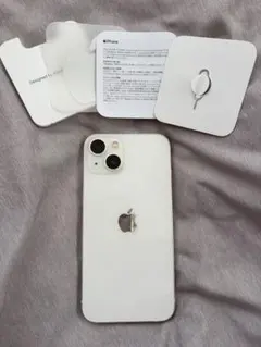 iPhone13 ホワイト　256GB 付属品付き